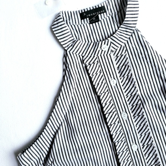 Forever 21 Tops - Striped Halter Shirt